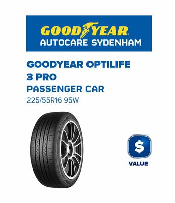 GOODYEAR OPTILIFE 3 PRO 225/55R16 95W