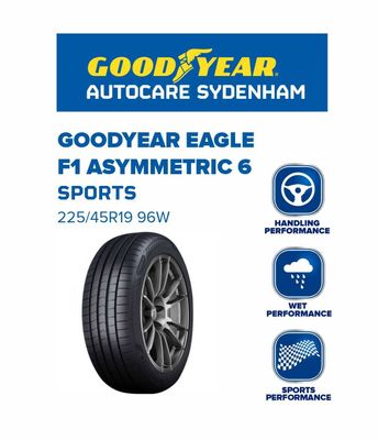 GOODYEAR EAGLE F1 ASYMMETRIC 6 225/45R19 96W