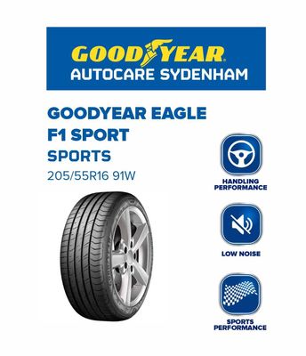 GOODYEAR EAGLE F1 SPORT  205/55R16 91W