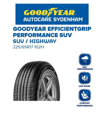 GOODYEAR EFFICIENTGRIP PERFORMANCE SUV 225/65R17 102H