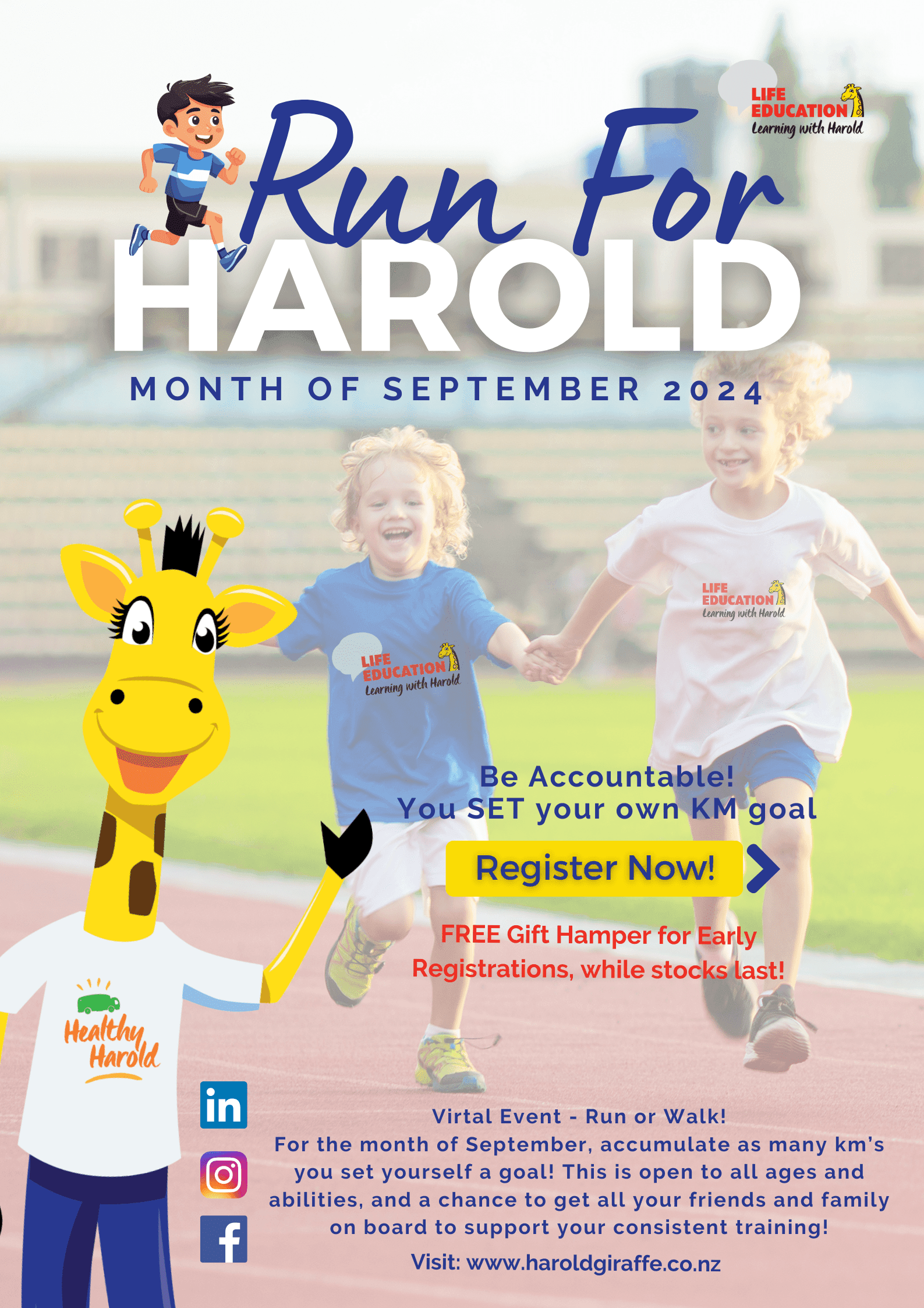 Run for Harold poster