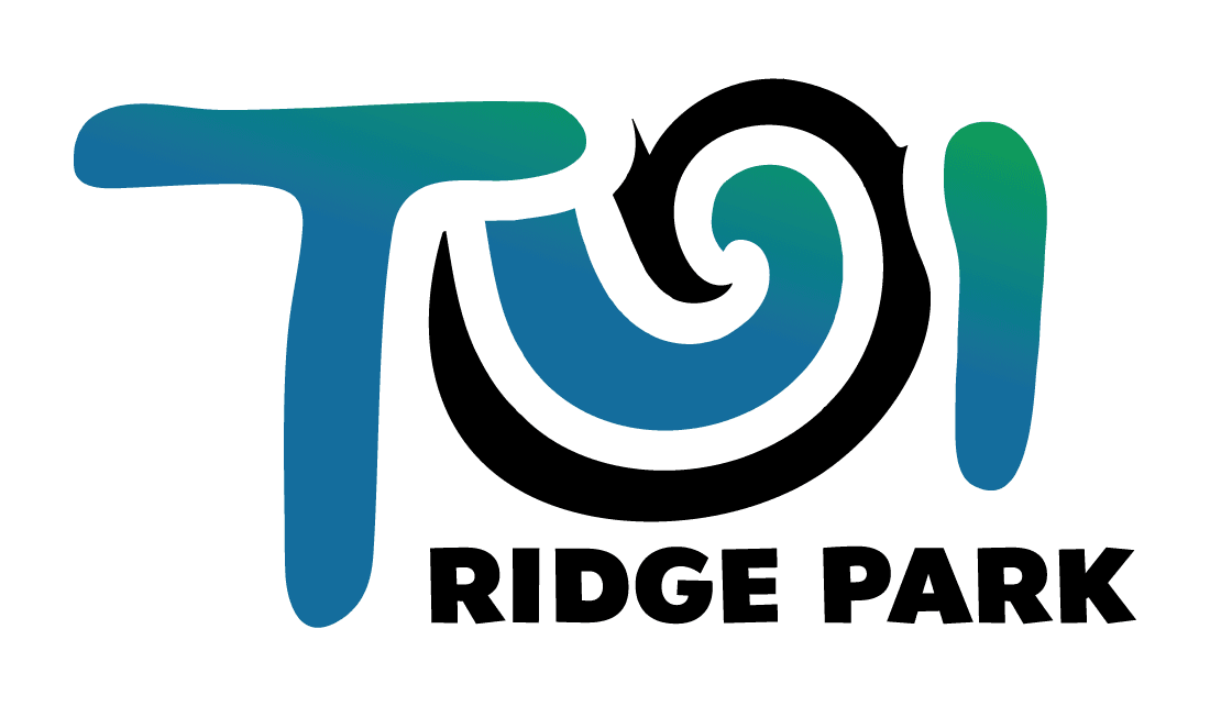 Tui Ridge Park, Logo. Web Design and illustration by Magic Fingers Graphics