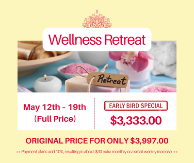 May 12th &ndash; 19th 2025 - Wellness Retreat (Full Payment)