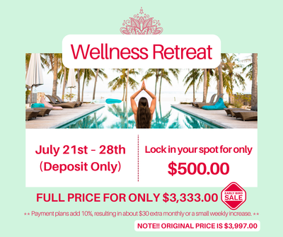 July 21st &ndash; 28th 2025 Wellness Retreat (Deposit Only)