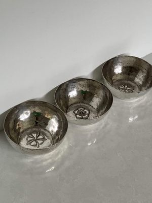 Keswick School of Industrial Art Silver Over Copper Bowls c.1910