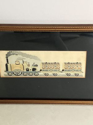 Pair of Victorian Stevengraphs - The Present Time - 60 Miles an Hour and The Good Old Days