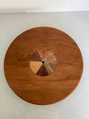 Exceptional Handmade Ancient Kauri Lazy Susan