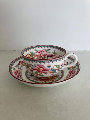 Stunning Rare Victorian Cup and Saucer - T. C. Brown-Westhead Moore and Co