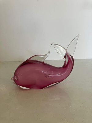 Murano Art Glass Sea Creature Sculpture (made between 1981-2001)