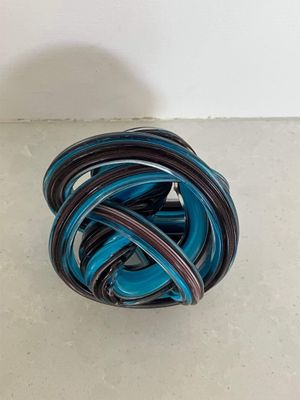Art Glass Knot Paperweight