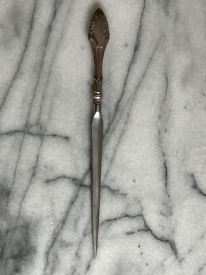 Sterling silver handled letter opener