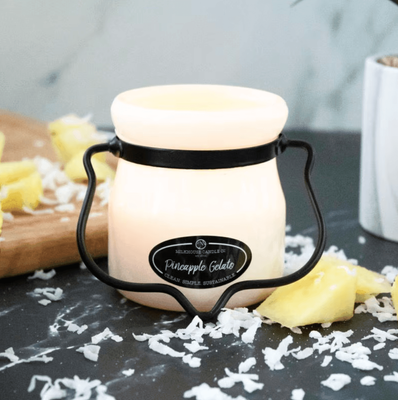 Milkhouse Candle Co Cream Jar Candle Pineapple Gelato