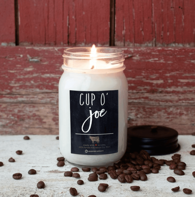 Milkhouse Candle Co Farmhouse Mason Jar Candle Cup O&#039; Joe