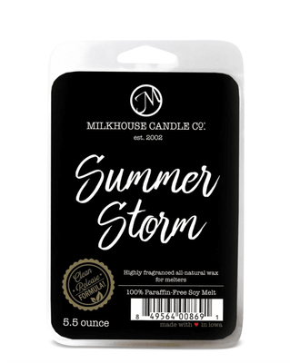 Milkhouse Candle Co Creamery Fragrance Melts Summer Storm