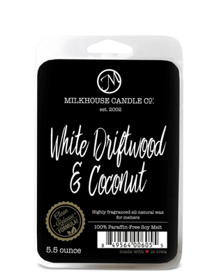 Milkhouse Candle Co Creamery Fragrance Melts White Driftwood &amp; Coconut