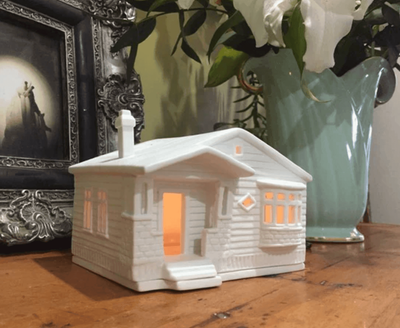 R&auml;der NZ Bungalow Porcelain Tealight House