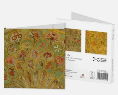 Museums &amp; Galleries Tree Of Life 8 Pack Blank Notecards Wallet