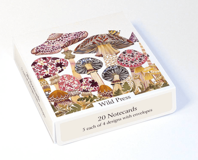 Museums &amp; Galleries Wild Press 20 Pack Blank Notecards