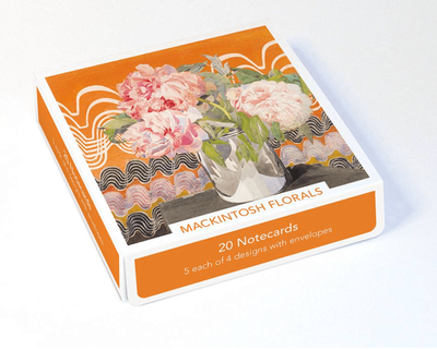 Museums &amp; Galleries Macintosh Florals 20 Pack Blank Notecards