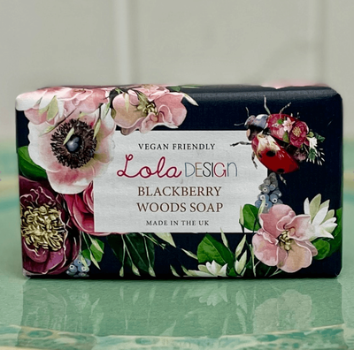 Lola Design Blackberry Woods Ladybird Soap 190gr Bar