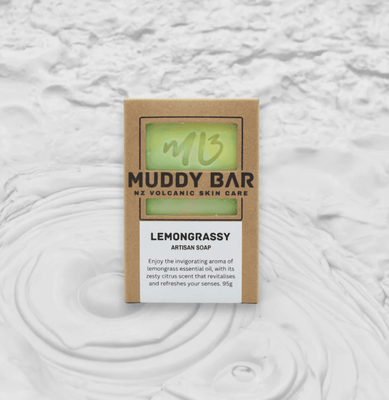 Muddy Bar Soap Lemongrass 95gr Bar