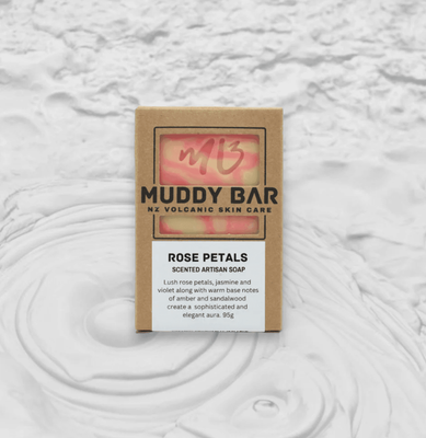 Muddy Bar Soap Rose Petals 95gr Bar