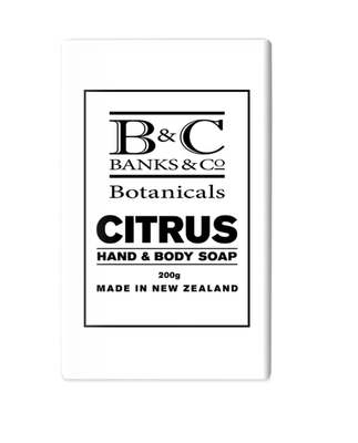 Banks &amp; Co Citrus Luxury Soap Bar 200gr