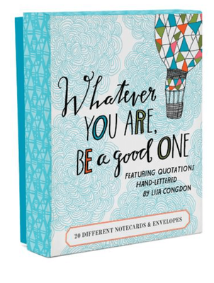 Chronicle Books Whatever You Are, Be a Good One 20 Pack Blank Notecards