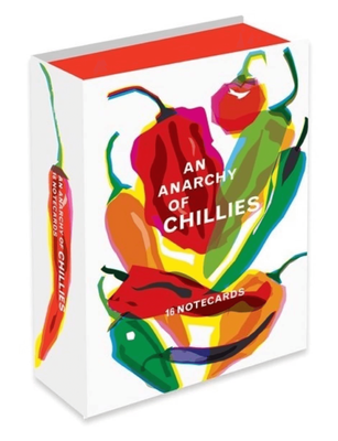 An Anarchy of Chillies Boxed 16 Blank Notecard Set