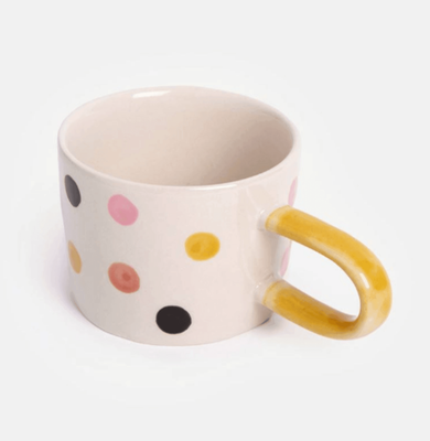 Caroline Gardner Mug:  Coloured Spots