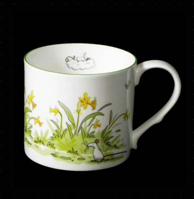 ​Two Bad Mice Porcelain Lonely As A Cloud  Medium Mug