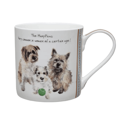 Little Dog Laughed  Manypaws Boxed Mug