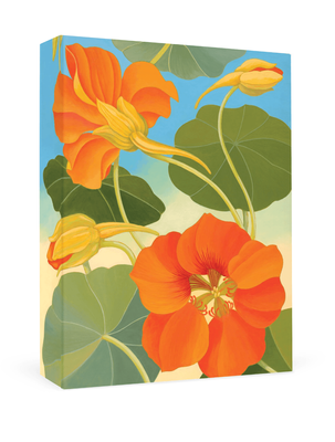 Pomegranate Siri Schillios: Nasturtium Boxed Thank You Notecards