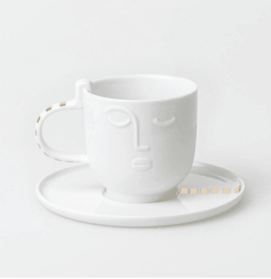 R&auml;der Germany  Calda  Porcelain Cup &amp; Saucer