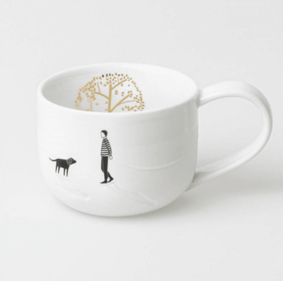 R&auml;der  Germany A Walk In The Park  Porcelain Mug​