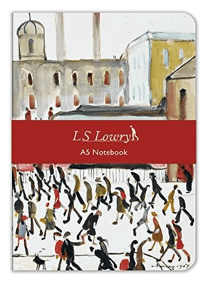 Museums &amp; Galleries L.S. Lowry Going to Work A5 Luxury Notebook