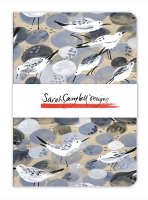 Museums &amp; Galleries Sarah Campbell Sandpipers A5 Luxury Notebook