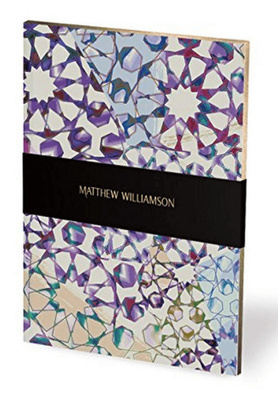 Museums &amp; Galleries Mathew Williamson Moroccan Mosaic A5 Luxury Notebook