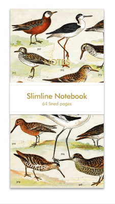 Museums &amp; Galleries Slimline Notebook English Wading Birds