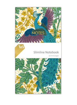 Museums &amp; Galleries Slimline Notebook Fig &amp; Peacock