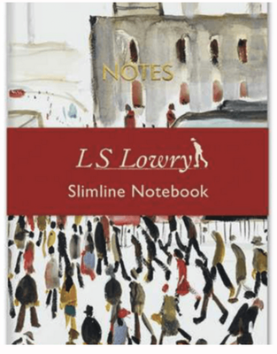 Museums &amp; Galleries Slimline Notebook Lowry Going To Work