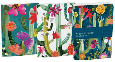 Roger La Borde  Cactusland Set of 3 A6 Notebooks