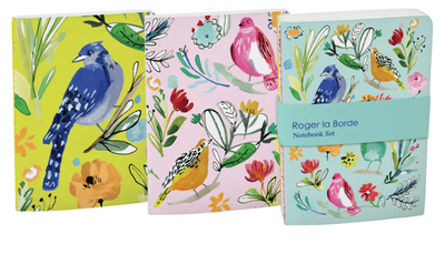 Roger La Borde  Wild Batik Set of 3 A6 Notebooks