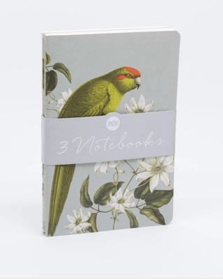 100% NZ  - Birds &amp; Botanicals Notebook Set