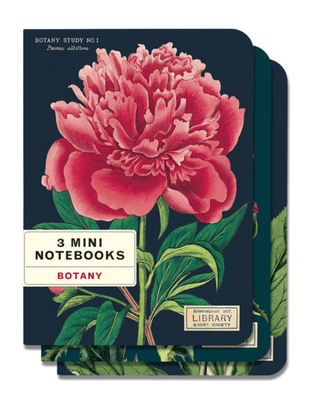 Cavallini &amp; Co Botany Set of 3 - Mini Notebooks