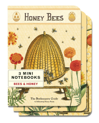 Cavallini &amp; Co  Bees &amp; Honey Set of 3 - Mini Notebooks