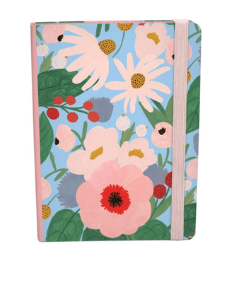 Roger La Borde - Big Pink Flower - A5 Journal