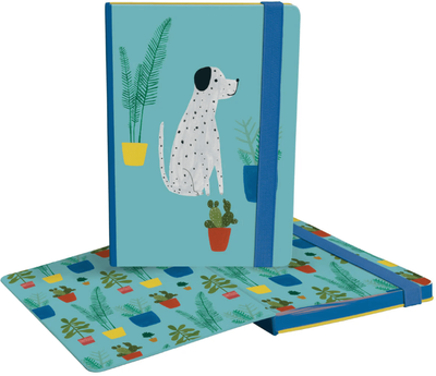 Roger La Borde  Chouchou Chien A5 Hardback Journal with elastic