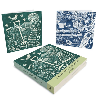 James Ellis - Garden Scenes 8 Pack - Notecards