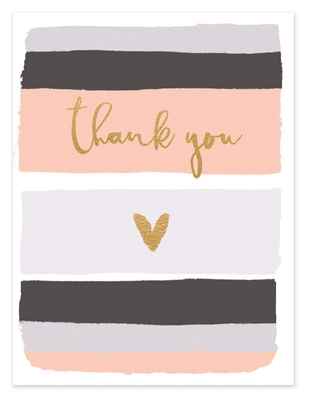 Hammond Gower - Thank You 10 Pkt - Notecards